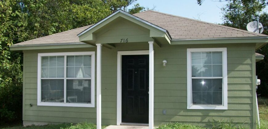 716 E. Ave D. Temple, Tx 76501