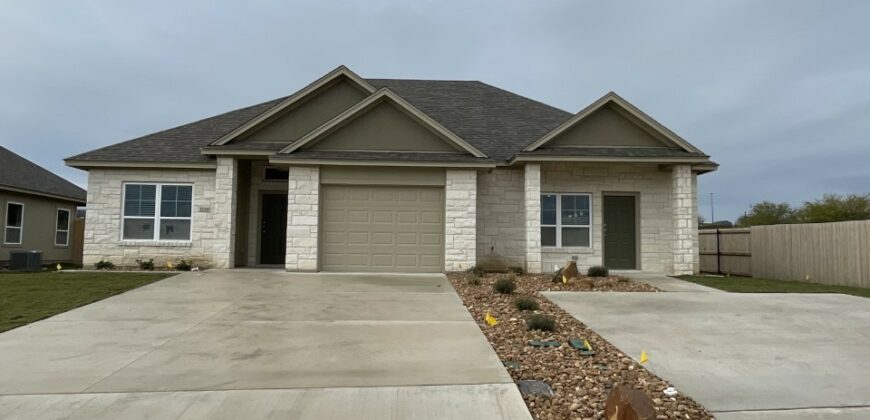 3142 Fenway Circle Temple, TX 76502 (NEWLY CONSTUCTED)