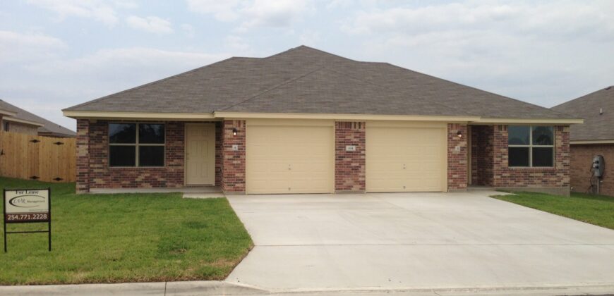 614 (A) Kacie Drive Temple, TX 76502