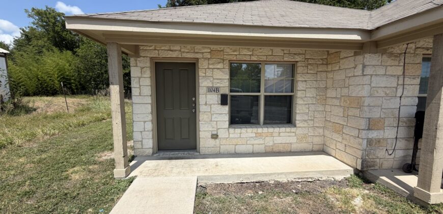 1104 (B) S. MLK Temple, Tx 76504
